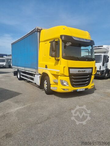 Flatbed truck with tarp DAF CF 340 FA