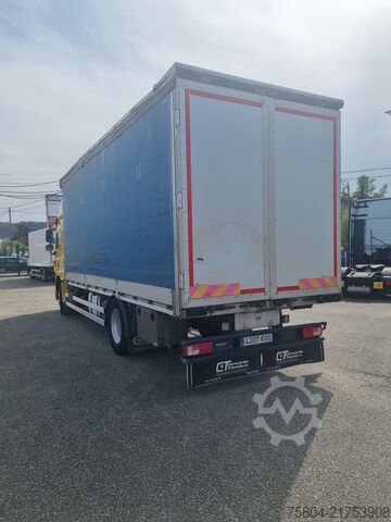 Flatbed truck with tarp DAF CF 340 FA