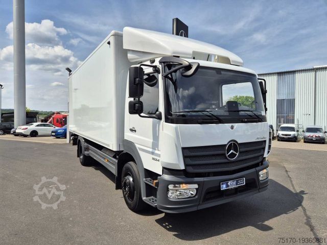Box truck MERCEDES-BENZ Atego 1524 L LBW 1.500kg Standheizung Klima