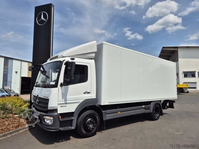 Box truck MERCEDES-BENZ Atego 1524 L LBW 1.500kg Standheizung Klima