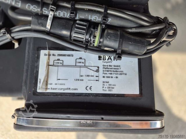 Box truck MERCEDES-BENZ Atego 1524 L LBW 1.500kg Standheizung Klima