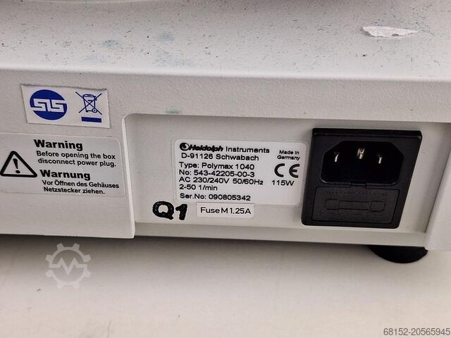 Heidolph Polymax 1040 Platform Shaker Heidolph Polymax 1040