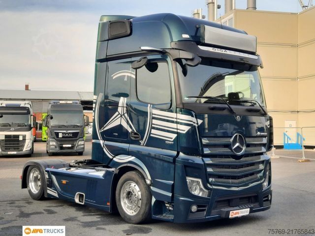 Volumen SZM MERCEDES-BENZ 1851 LS Giga Retarder Standklima ATM bei 381 TKM
