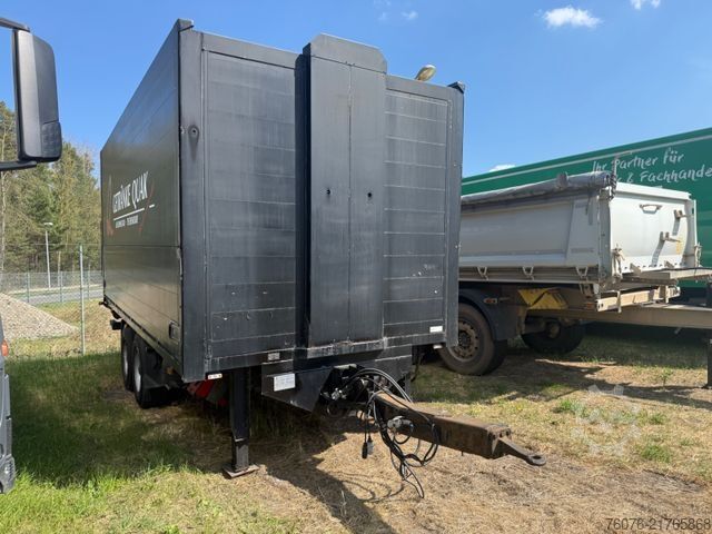 Getränkeanhänger ACKERMANN-FRUEHAUF Tandem Schwenkwand LBW MBB 1.5 t