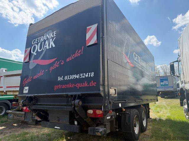 Getränkeanhänger ACKERMANN-FRUEHAUF Tandem Schwenkwand LBW MBB 1.5 t