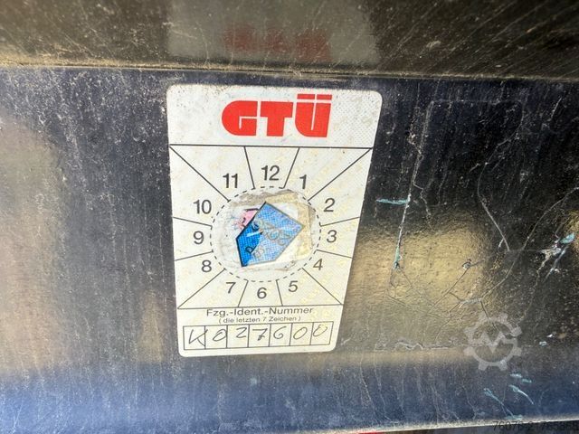 Getränkeanhänger ACKERMANN-FRUEHAUF Tandem Schwenkwand LBW MBB 1.5 t