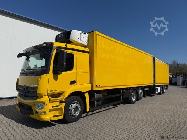 Refrigerated truck MERCEDES-BENZ 2540 LL 6x2/4 Kühlkoffer 8.2m LBW 2,5t  Carrier