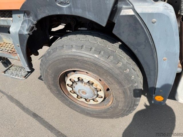 Three-sided tipper truck MERCEDES-BENZ Actros 1831 4x4 Meiller Kipper + Kupplung,