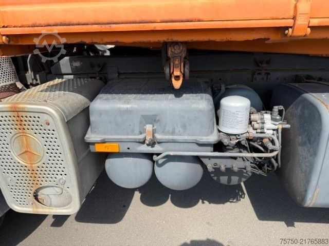 Three-sided tipper truck MERCEDES-BENZ Actros 1831 4x4 Meiller Kipper + Kupplung,