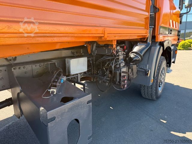 Three-sided tipper truck MERCEDES-BENZ Actros 1831 4x4 Meiller Kipper + Kupplung,