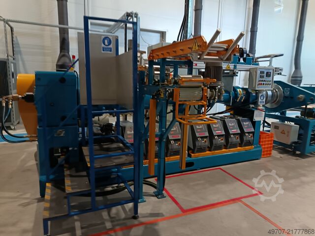 Rubber extrusion NBR&PVC production line Produktionslinie Gummiextrusion