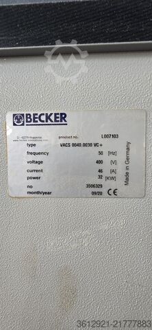 Vacuum pump Becker VACS 0040.0030 VC+