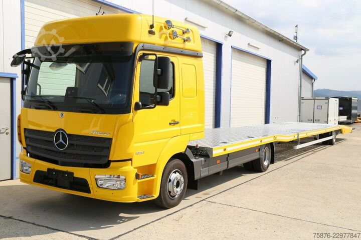 Car carrier truck MERCEDES-BENZ Atego 824 Autotransporter  3-Zug  Neu