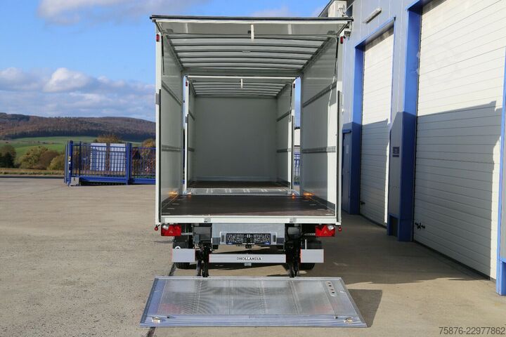 Box van IVECO Daily  Durchladezug mit Anhänger Kofferaufbau