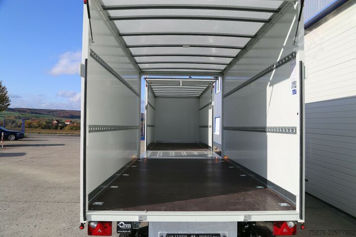Box van IVECO Daily  Durchladezug mit Anhänger Kofferaufbau