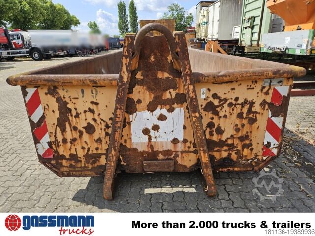 Roll-off container  Abrollcontainer mit Flügeltür ca. 15m³