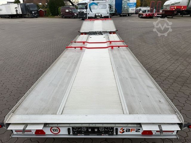 Car carrier truck MERCEDES-BENZ Atego 918L Autotransporter mit BFZ Anhänger
