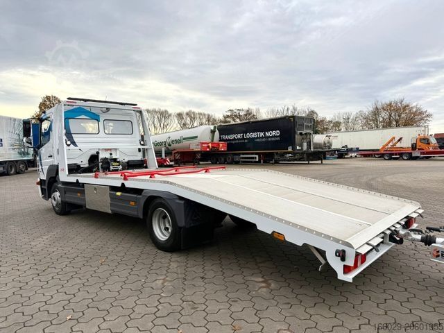 Car carrier truck MERCEDES-BENZ Atego 918L Autotransporter mit BFZ Anhänger