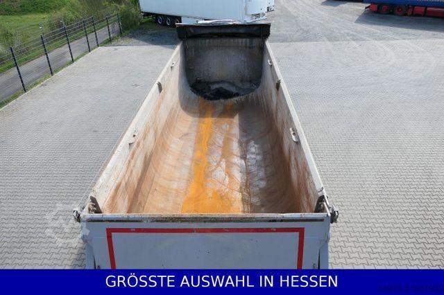 Tipper semitrailer SCHMITZ CARGOBULL Stahlmulde 25m³ deck Thermo ¤e
