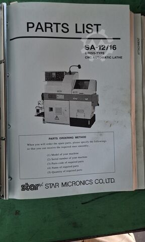 Automatic lathe STAR Micronics SA 12