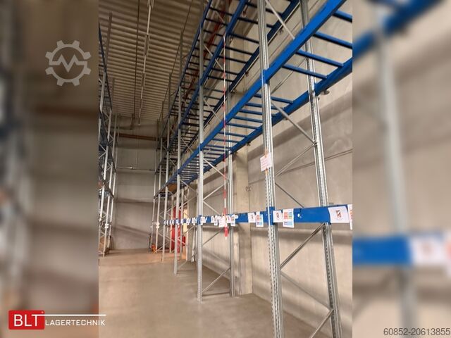 Heavy-duty industrial shelving 18,7 lfm SSI Schäfer PR600 Palettenregal H:1150cm , 4000 kg Fachlast Hochregale