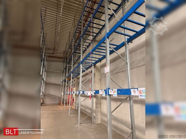 Heavy-duty industrial shelving 93 lfm SSI Schäfer PR600 Palettenregale H:1150cm , 4000 kg Fachlast Hochregale