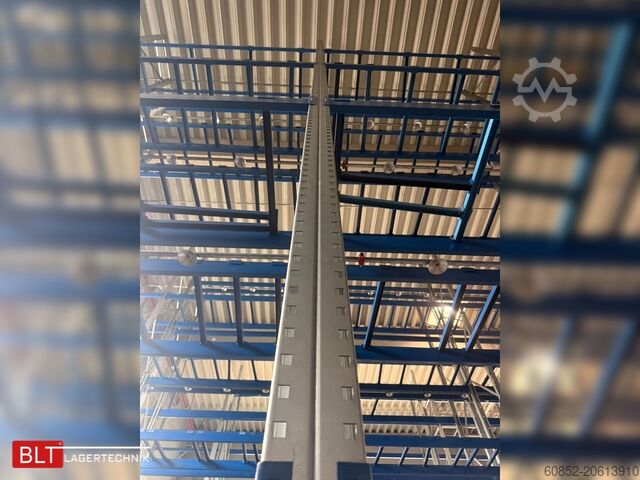 Heavy-duty industrial shelving 93 lfm SSI Schäfer PR600 Palettenregale H:1150cm , 4000 kg Fachlast Hochregale