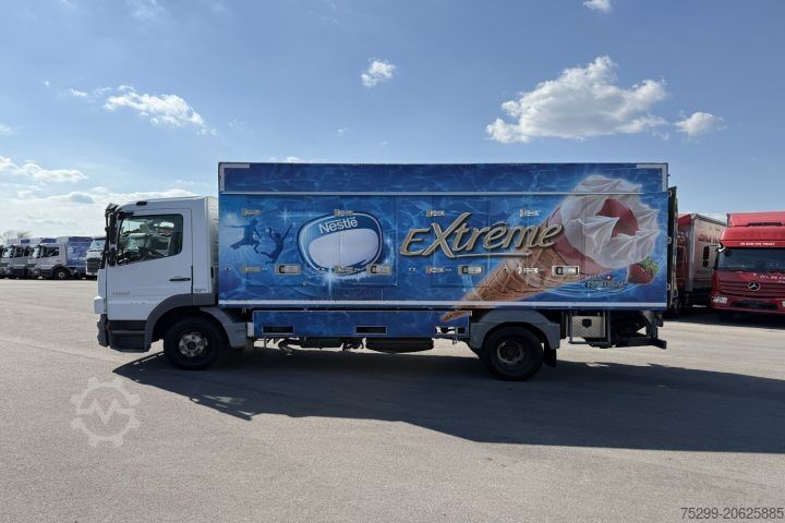 Refrigerated truck Mercedes-Benz Atego 1022 Kühlkoffer+HB/Swiss-Vehicle