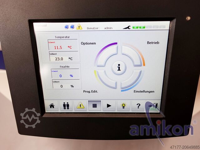 Klimaprüfschrank 600 Liter mit Feuchte Weiss WK3-600/0-M -5°C bis +90°C