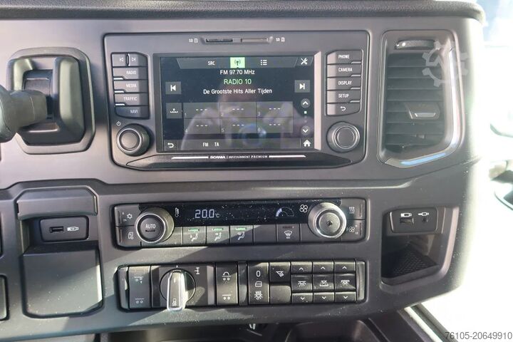 Car transporter Scania R500 NGS Machine oprijwagen Stuur as.