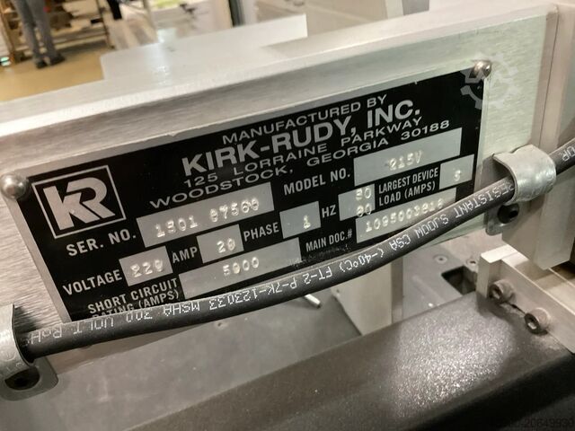 Printing machine Kurk rudy KR215 KR435