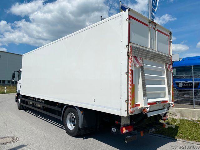 Box truck MAN TGM 18.290 BL Koffer 8,35m/LBW 3 to/ nur 190 tkm