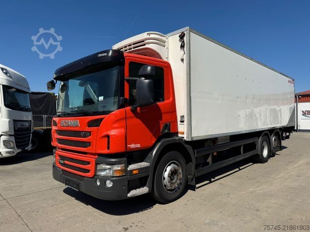 Refrigerated truck SCANIA P 280 Kühlkoffer mit BÄR Ladebordwand / Kiesling