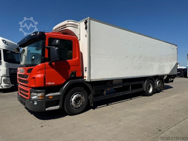 Refrigerated truck SCANIA P 280 Kühlkoffer mit BÄR Ladebordwand / Kiesling