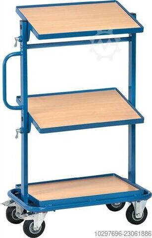 Side trolley, load capacity 200 kg, 1 fixed (caster) – 1 piece  