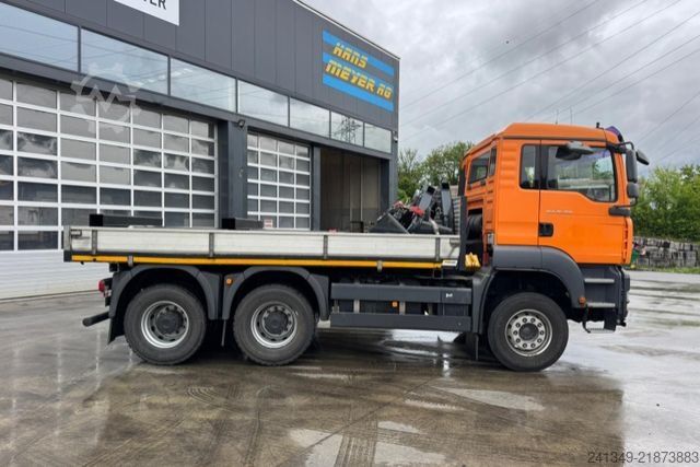 Flatbed truck MAN TGA 26.350 6x4 SWS