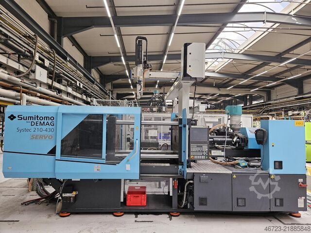 Injection molding machine DEMAG Systec 210/580-430