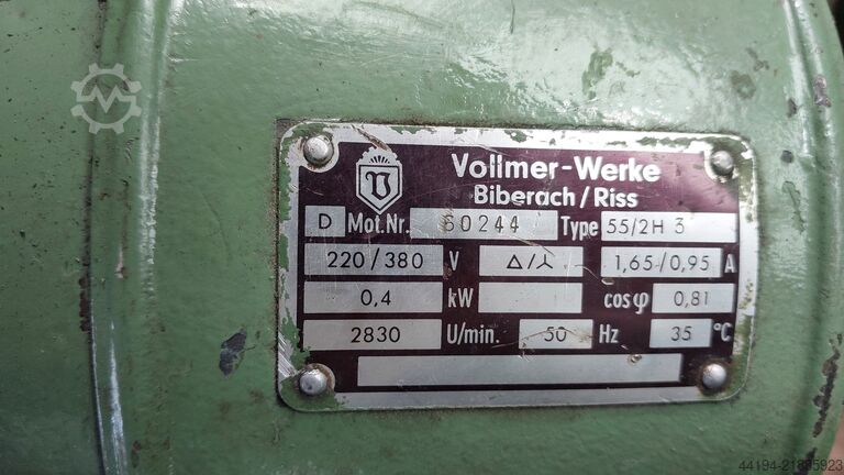 Vollmer original spare parts Vollmer Cana, CnHV, Cne, AT Original Ersatzteile