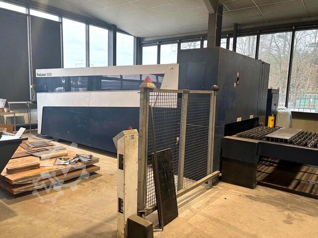 Laser cutting machine TRUMPF TruLaser 5030 3kW Fiber
