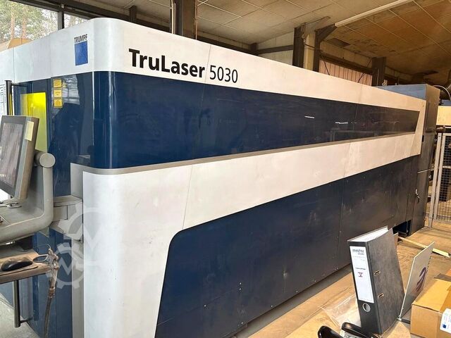 Laser cutting machine TRUMPF TruLaser 5030 3kW Fiber