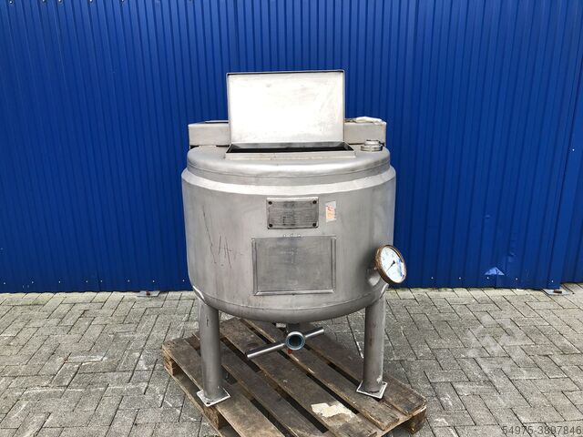 Heizkessel Schmelzbehälter Edelstahl  10247