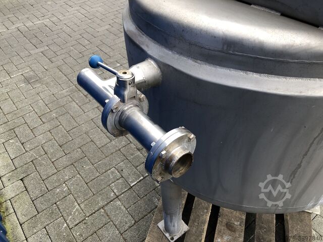 Heizkessel Schmelzbehälter Edelstahl  10247