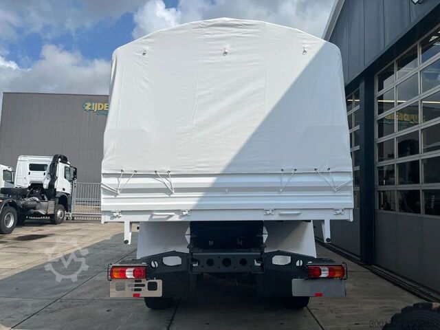 Curtain sided Mercedes-Benz Arocs 3340 A 6x6 Cargo Truck