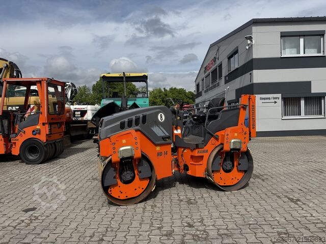 Tandem roller Hamm HD14 VO Tandemwalze mit Oszillation
