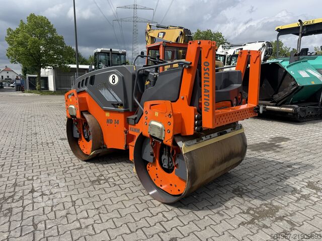Tandem roller Hamm HD14 VO Tandemwalze mit Oszillation