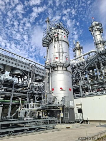 Gas Plant with Capacity 60000 Nm3/hour Hydrogen and 14500 Nm3/hour Carbon Monoxide AIR LIQUIDE HyCO