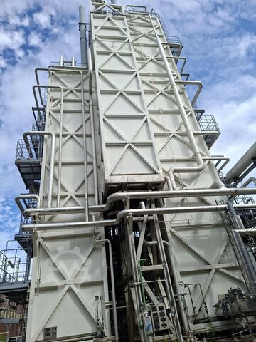 Gas Plant with Capacity 60000 Nm3/hour Hydrogen and 14500 Nm3/hour Carbon Monoxide AIR LIQUIDE HyCO
