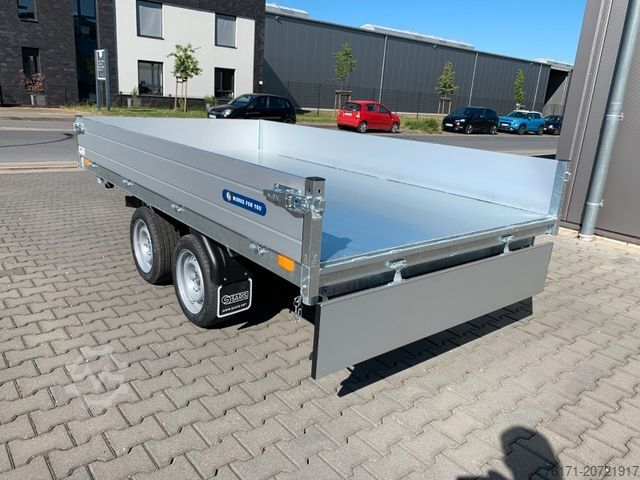 Dreiseitenkipper Anhänger SARIS Dreiseitenkipper elektrisch K3*2,7t*306 170 2700