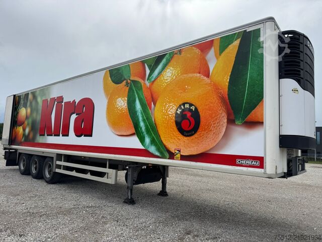 Refrigerated/frozen transport Chereau 3-Asser / Carrier 1300 / Lift Axle / BPW / Belg...
