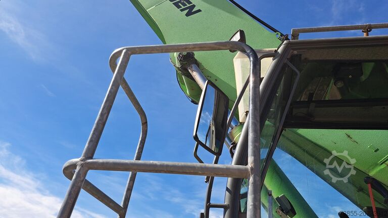 Umschlagbagger Sennebogen 850R with hydraulic rotating grapple